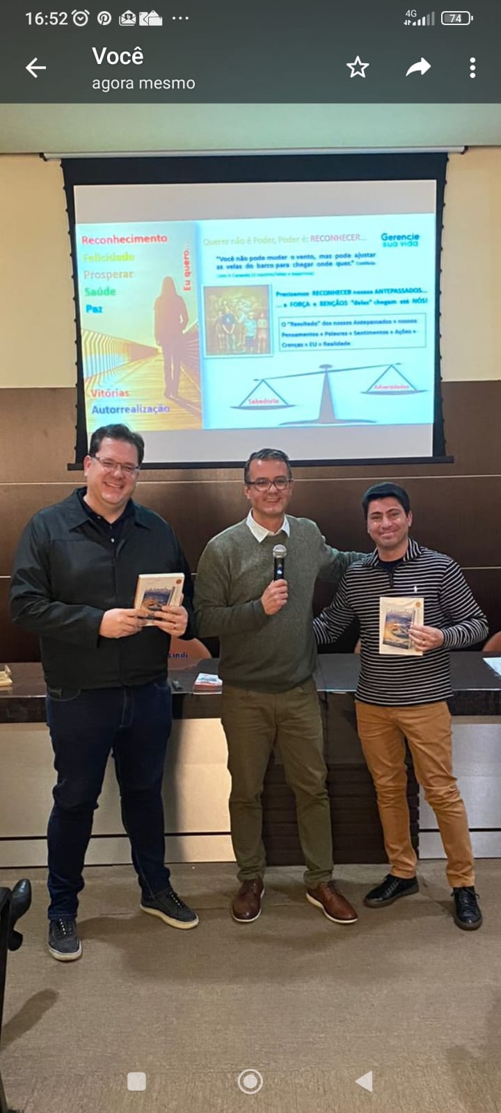 Seminário Ferramentas para a Felicidade, Empresa Formula Ativa e CDL Francisco Beltrão